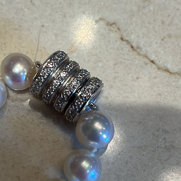 Cultured pearl strand 16” - Picture 2 of 7